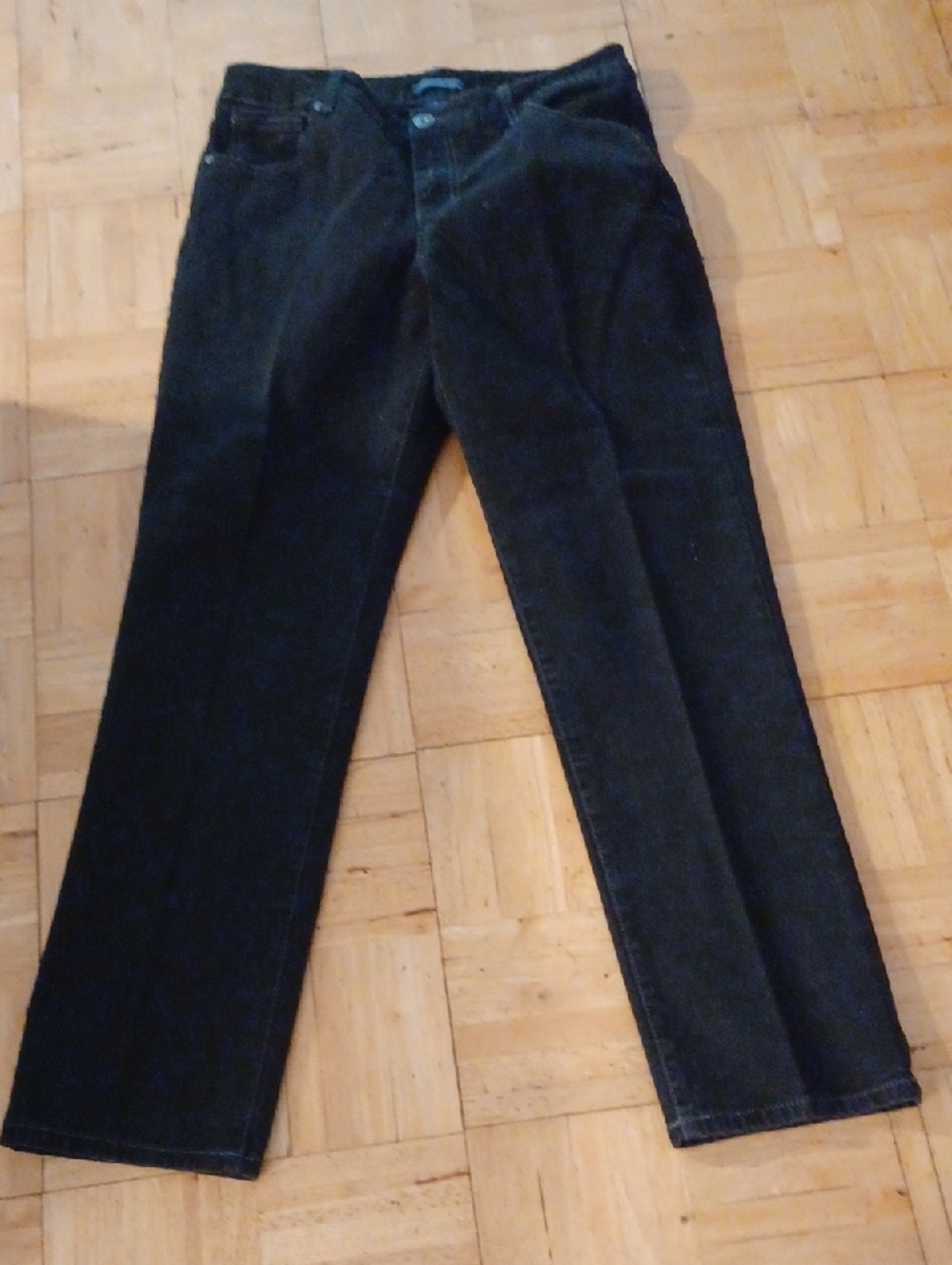 Bandolino Women's Straight Jeans - Black Size 12